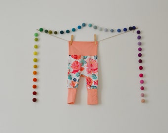 Pantalons évolutifs - Grow With Me Pants - Maxaloones - Bum Circle Pants - Cloth Diaper Pants - Baby Pants
