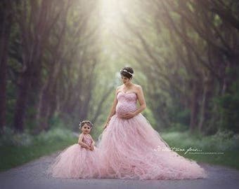 Tule Set - 2 EXTRA LAYERS - 1-3 + 4-7 Years l Matching Set l Mother and Daughter Photography l Tule Set