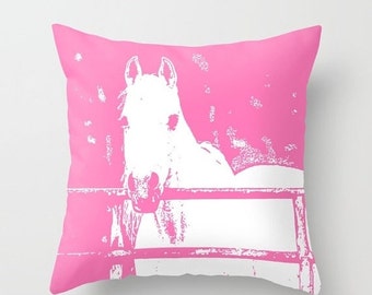 pink cow pillow