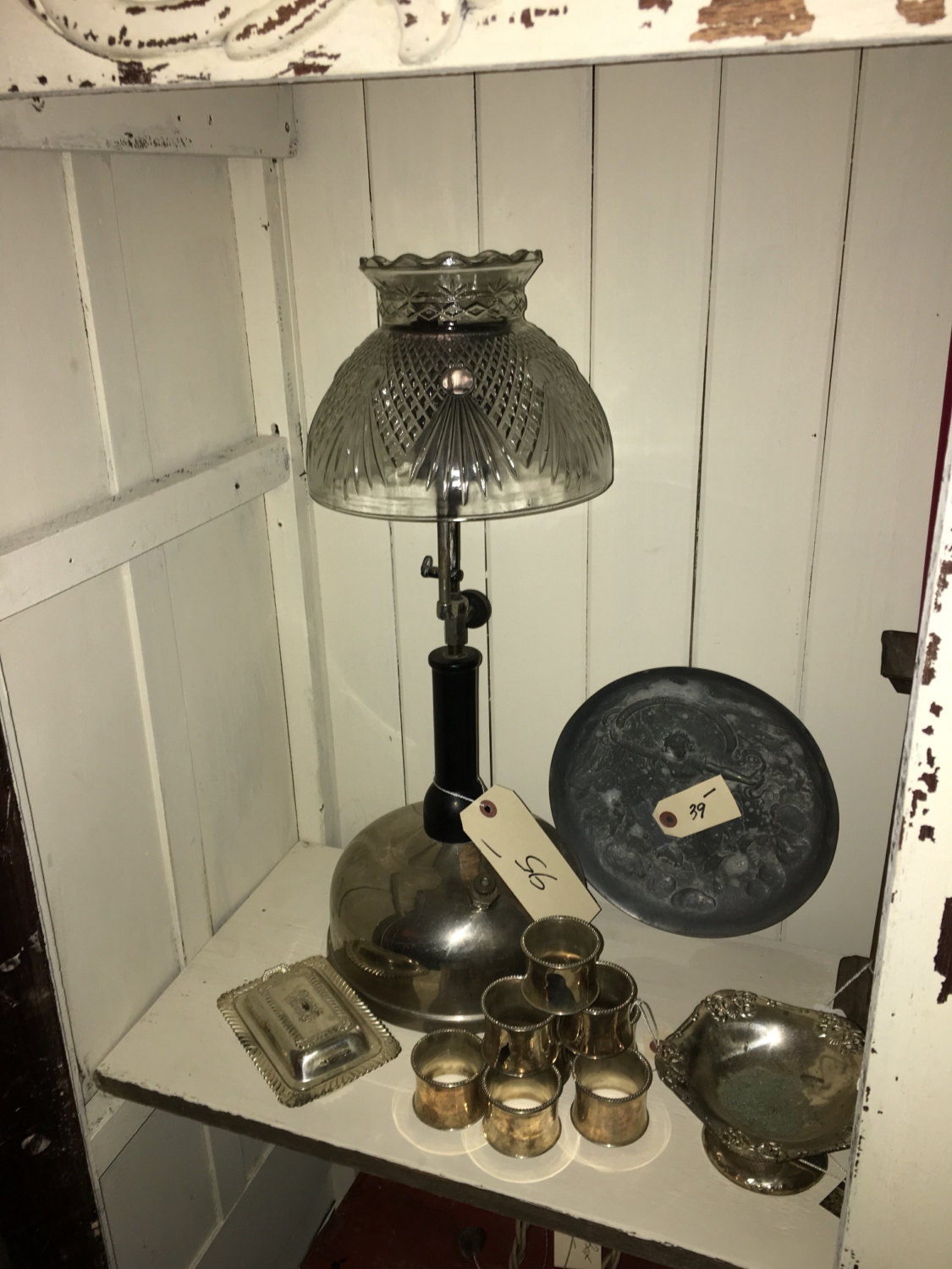 Vintage Coleman CQ quick lite gas lantern by PaintedLadyAntiques