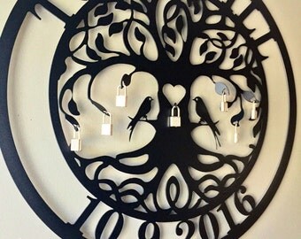 Love Lock Tree, Love Birds Love lock , Unity ceremony, Housesensationsart exclusive design