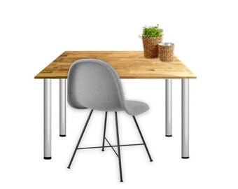 desk legs narrow table any