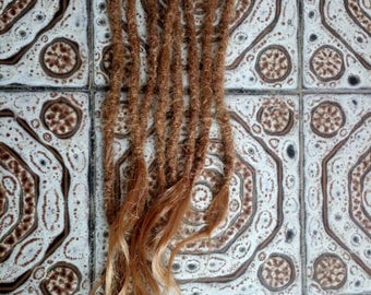 Dread Extensions - human hair - thick dreadlocks MADE TO ORDER