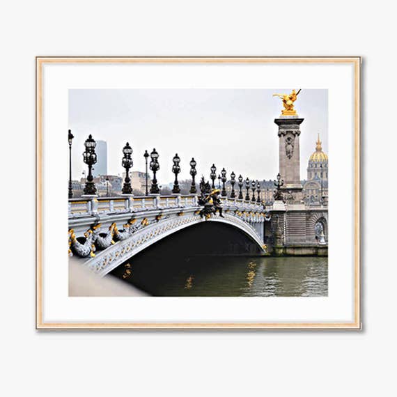 Paris Photograph Ponte Alexandre III Travel Photography