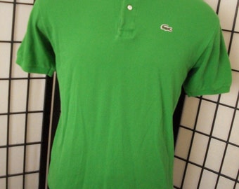 green lacoste tshirt