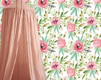 self adhesive wallpaper, removable wallpaper, wall décor, kids wallcovering, children room, mural, cute, floral, peel & stick, # 4