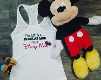 Disney Mom Shirt, Mean Girls Quote; Not Like a Regular Mom; Mama Mouse; Disney Trip; Disney World; Disneyland