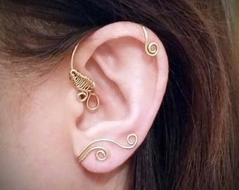 Beauty and the Beast Inspired Ear Cuff Belles Ear Wrap Vine