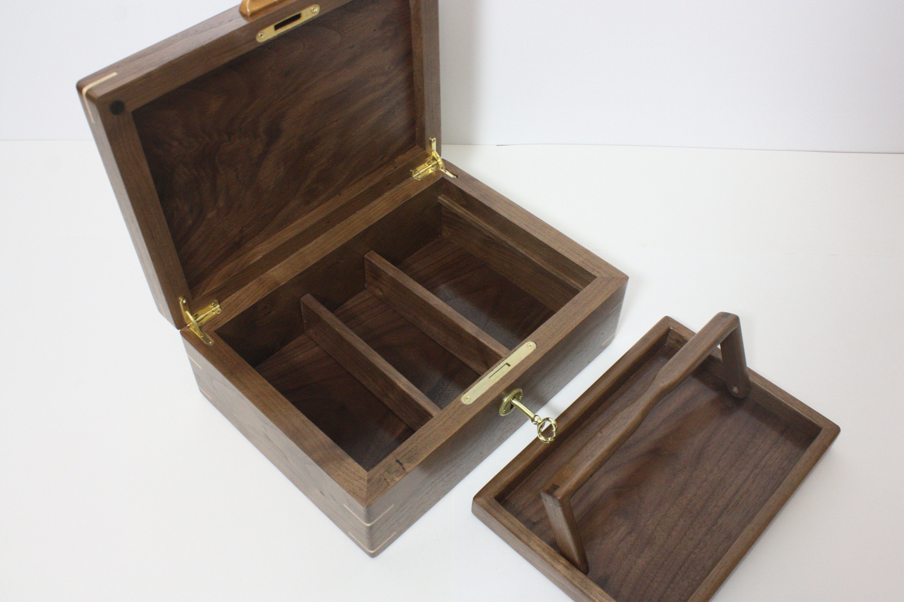 Box with Tray For Sale