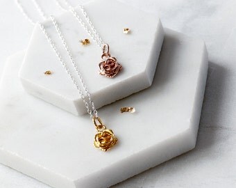 Milli Necklace in Rose/Aqua Champagne main image 0