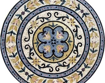 Flower Mosaic Rondure - Kimbra