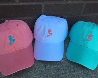 Mermaid Customizable Hat - Custom Tiny Design Baseball Caps