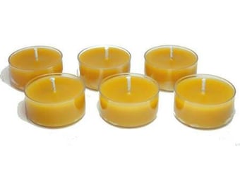Beeswax tea light, beeswax tealight, beeswax candles, all natural candle, eco-friendly candle, pure beeswax candle, energy candle