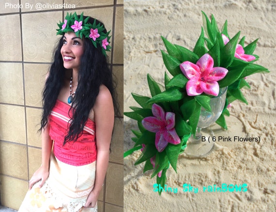 Moana Flower Head Garlands