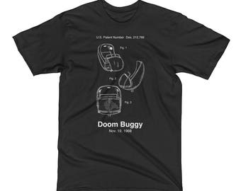 Doom Buggy Haunted Mansion Patent T-Shirt from Magic Kingdom, Liberty Square, Walt Disney World and Disneyland - A Retrocot Original