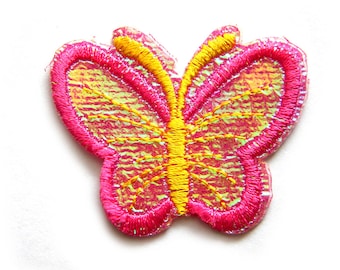 Butterfly Embroidered Patch Appliqué