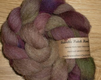 Manx Loaghtan British Rare Breed Hand Dyed Combed Top for Spinning and Felting 100g