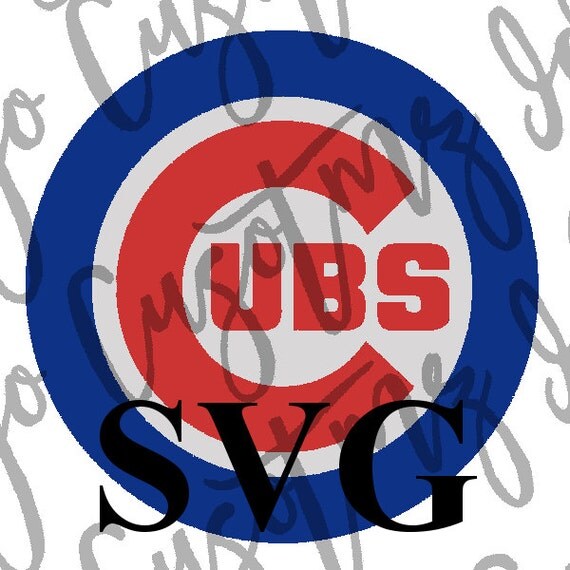 Chicago Cubs Logo SVG Make Your Own Print Cut Crafts