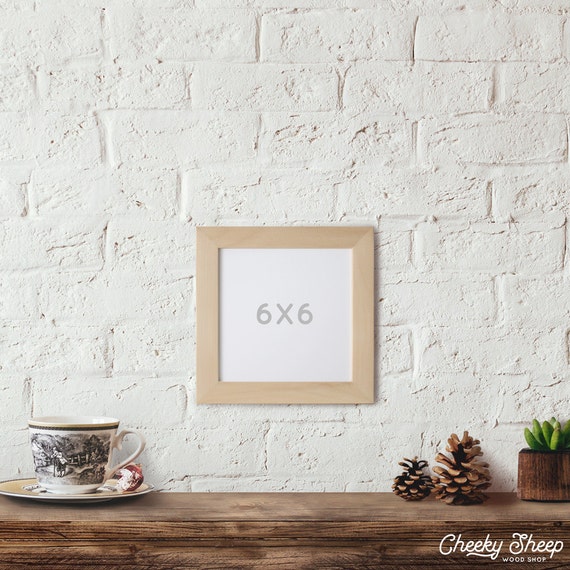 6x6 Picture Frame 6x6 Frame Wedding Table Display Frame