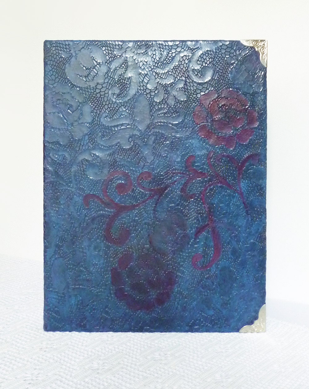 Leather Folder 4 Ring Binder Journal A4 Guest Book