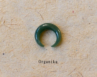 Mayan Jade - Septum - Tusk - Pincher - 4mm (6g) - 5mm (4g) - Traslucid Jade