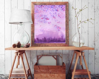 Purple Wall Decor purple wall art | etsy Purple Wall Decor purple wall art | etsy