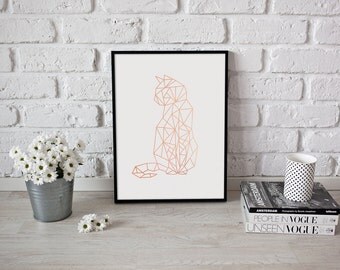 Cat Wall Decor cat wall art | etsy Cat Wall Decor cat wall art | etsy