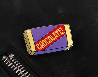 Did You Say Chocolate?! 1.5" Hard Enamel Pin