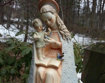 Hummel, Madonna and child, Hummel Madonna, vintage madonna