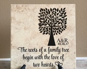 Personalized Wedding gift, Gift for Couple, Wedding Gift, Wedding Shower Gift, Last Name Established, Gift for Couple, last name sign
