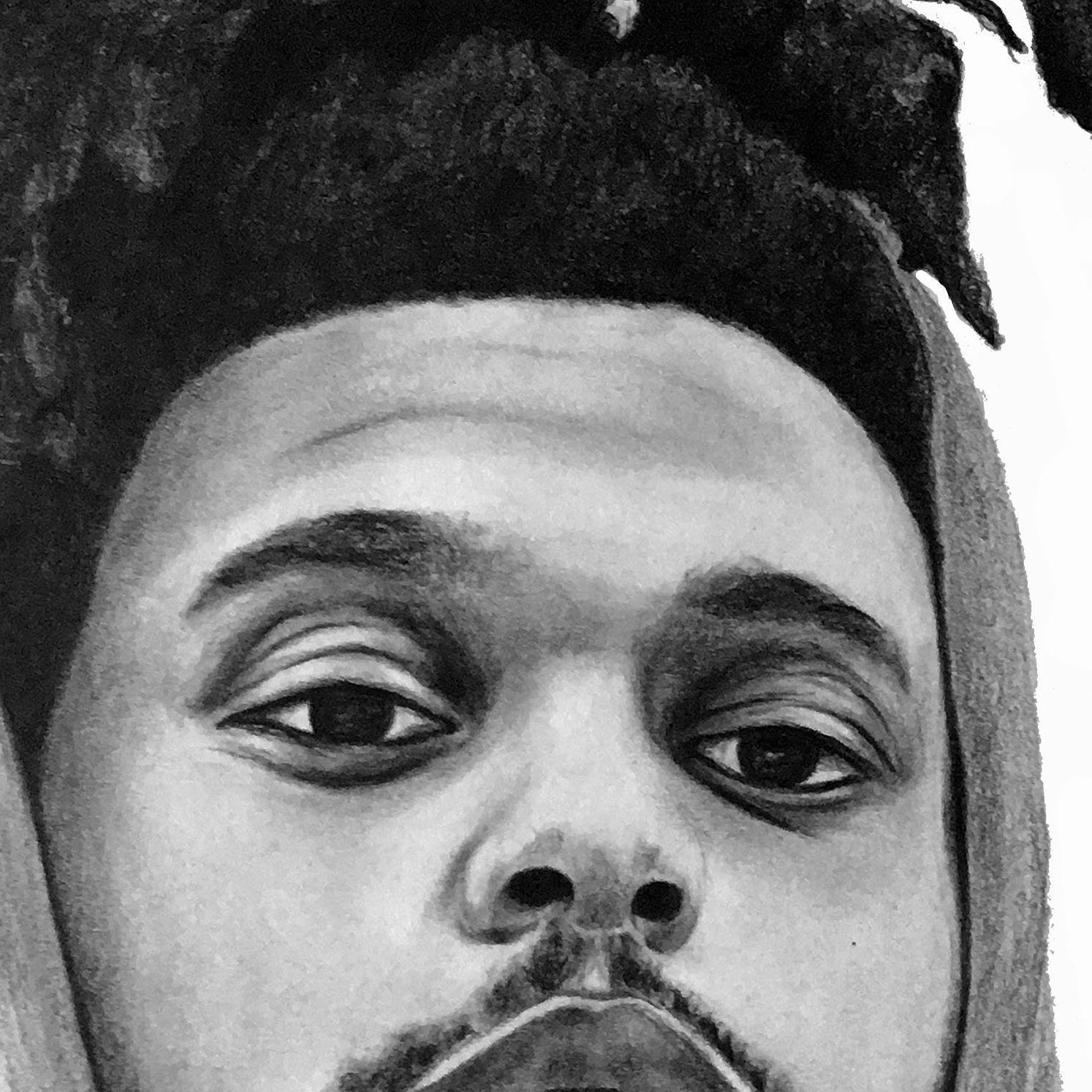 The weeknd рисовать