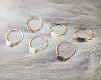 Cat Ring, Cat jewellery, Dainty rings, Crazy cat lady, Stacking rings, Mother of pearl rings, Minimalist rings, Midi ring, Dainty jewellery