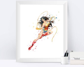 Wonder Woman Wall Art wonder woman nursery | etsy Wonder Woman Wall Art wonder woman nursery | etsy