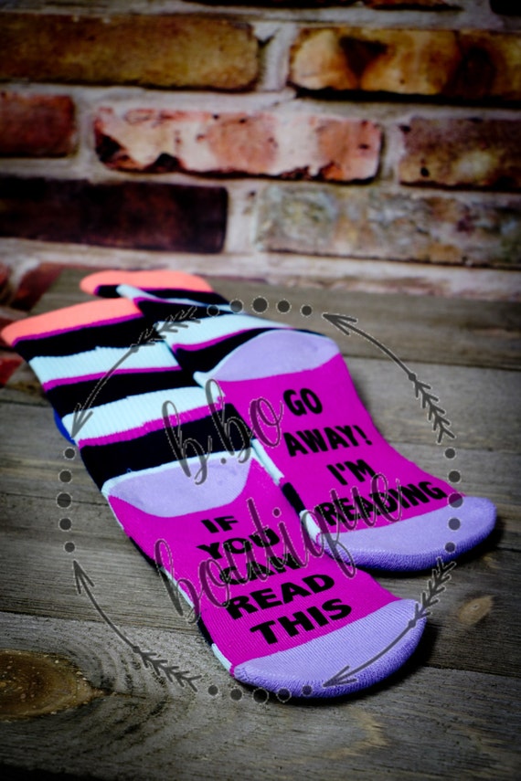 Quirky Message Socks Funny Message Socks If You Can Read