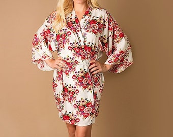 plus size bride robe