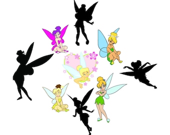 Tinkerbell svg,png,jpg,eps for Print/Silhouette Cameo/Cricut and Many More