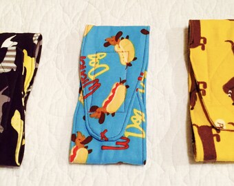 Belly Bands for Male Dogs (3 Pack - Weenie Dogs)
