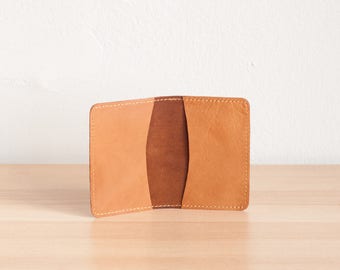 Sale - Leather Card Case, Leather Business Card Case, Gift for her, Gift for Him, Mother's Day Gift, Leather Card Holder, Small Card Wallet