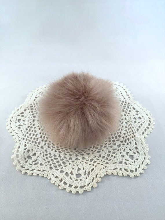 poms fur for pom crafts FUR projects Sable Poms 8cm Pom for FAUX by craft