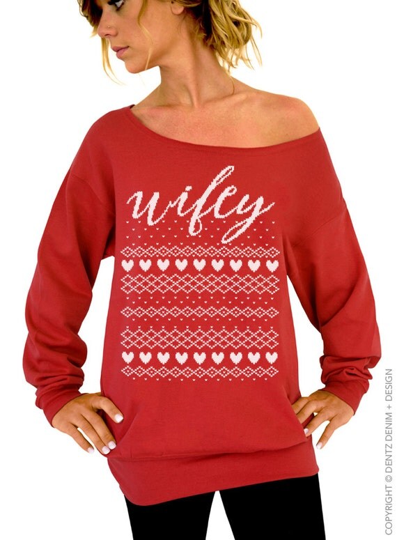 oversized christmas sweatshirt