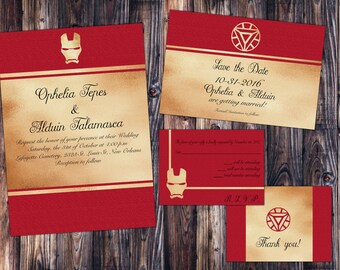 Manly Wedding Invitations 9