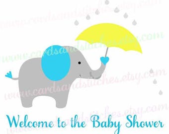 Download Baby elephant vector | Etsy