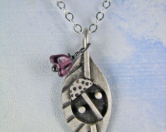 Lil Scratch Ladybug Necklace