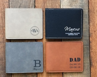 Father-of-the-Bride gift Father of the Bride Wallet Father-of-the-Groom Gift Wedding Gift for Dad Father-in-Law Gift from Bride to Groom