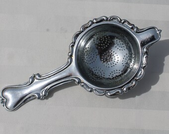 Tea Strainer - Stainless Steel Decorative Tea / Small Strainer by Alfra, Italy