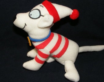 Woof Dog Doll, Woof Stuffed Doll, Where's Waldo, Wheres Waldo, Waldo Toys, Quaker Oats, Stuffed Doll, Waldo,