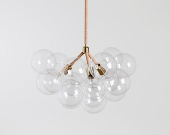 The Jumbo Three Branch Bubble Chandelier (24