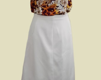 Blouse gold flowers size 42/44