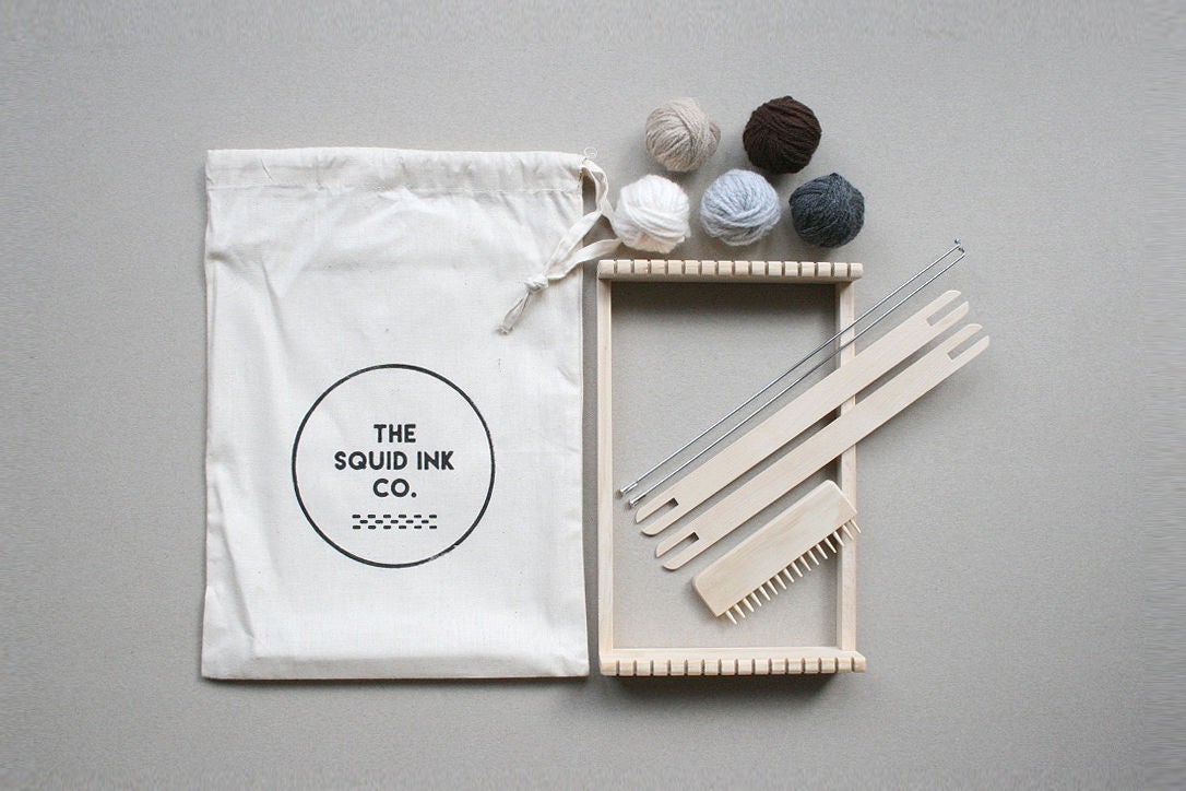 Weaving Loom Kit Neutral Wools