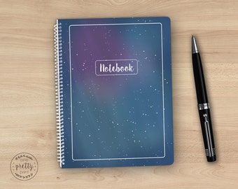 Celestial Spiral Notebook / Journal